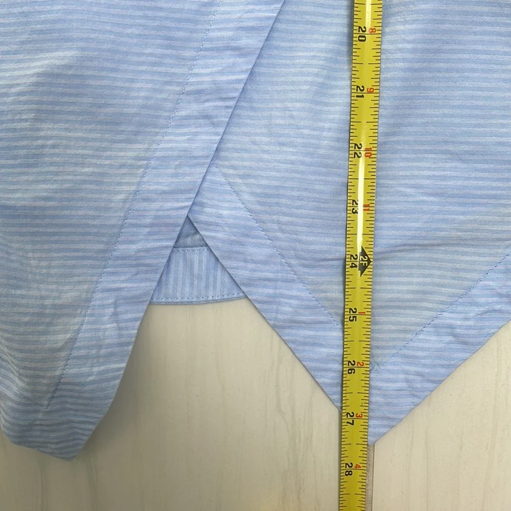 Scotch & Soda Light Blue Striped Button-Down Shirt - Picture 7 of 8